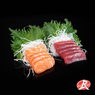 Sashimi thon saumon