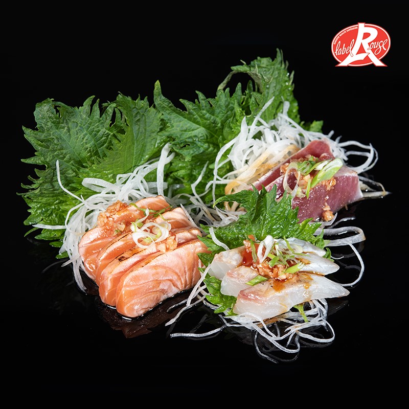 Tataki thon saumon daurade